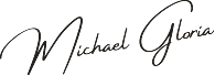 Michael Gloria's signature